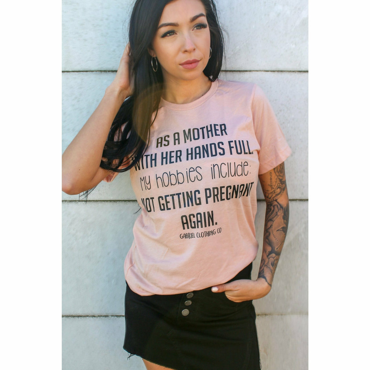 Hands Full Mom Tee