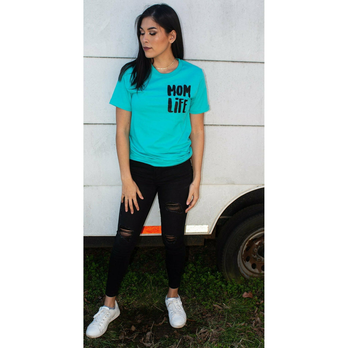 Mom life simple tee