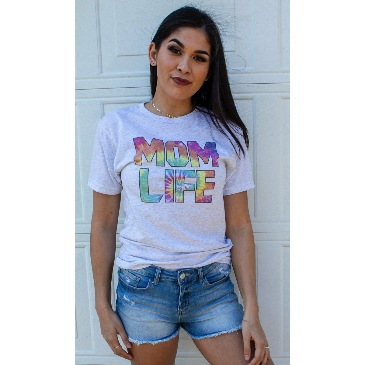 Mom life Tie Dye Tee