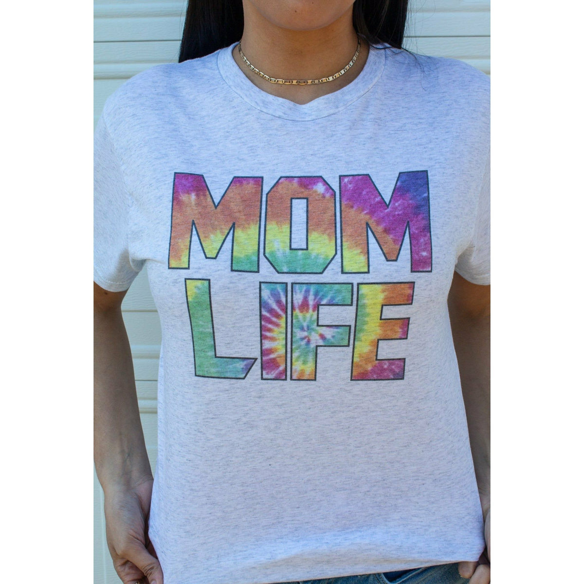 Mom life Tie Dye Tee