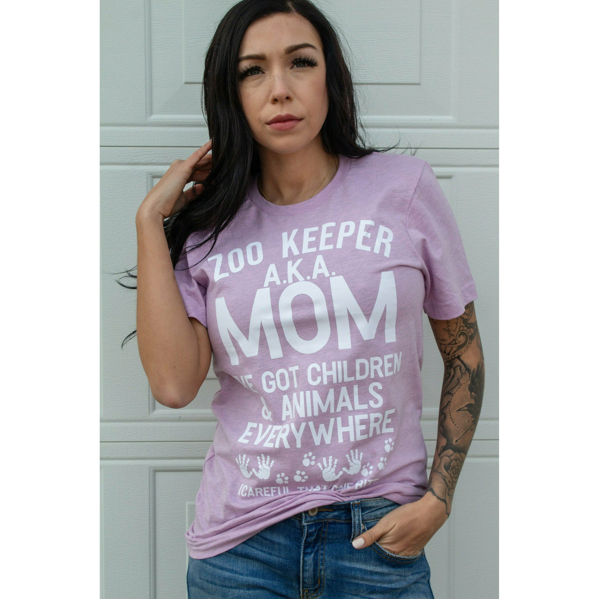 ZOO KEEPER Aka Mom I&#39;ve got Kids TEE