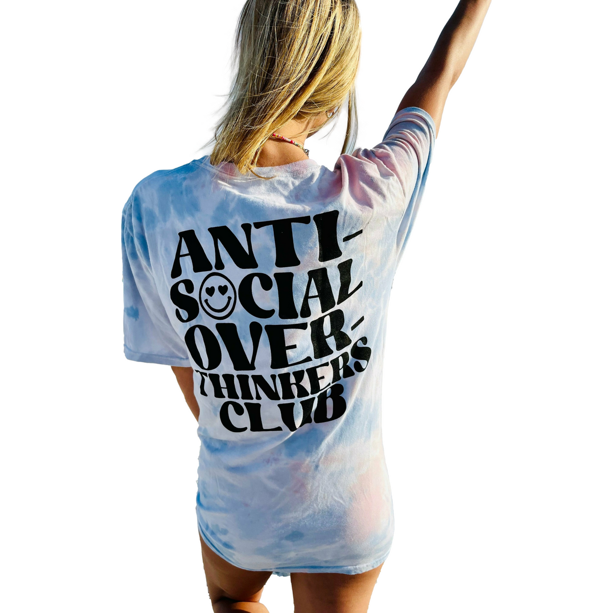 Anti-Social Tie Dye tee