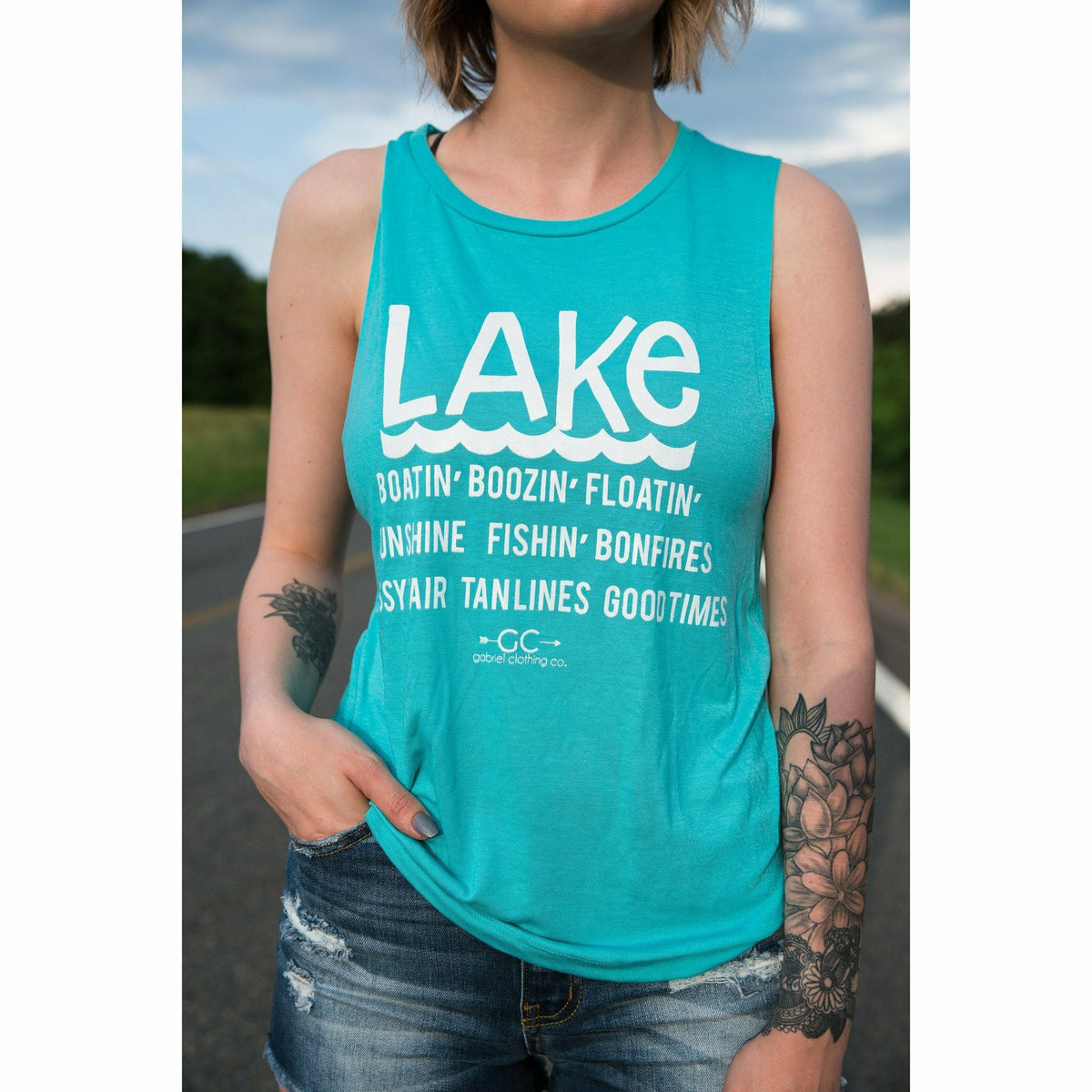 Lake Tank (colors) - Gabriel Clothing Company