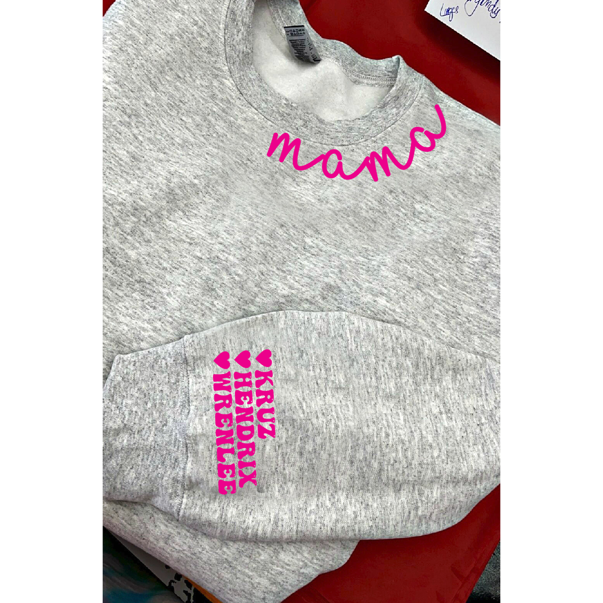 Mama Personalized Sweatshirt, Tee or hoodie