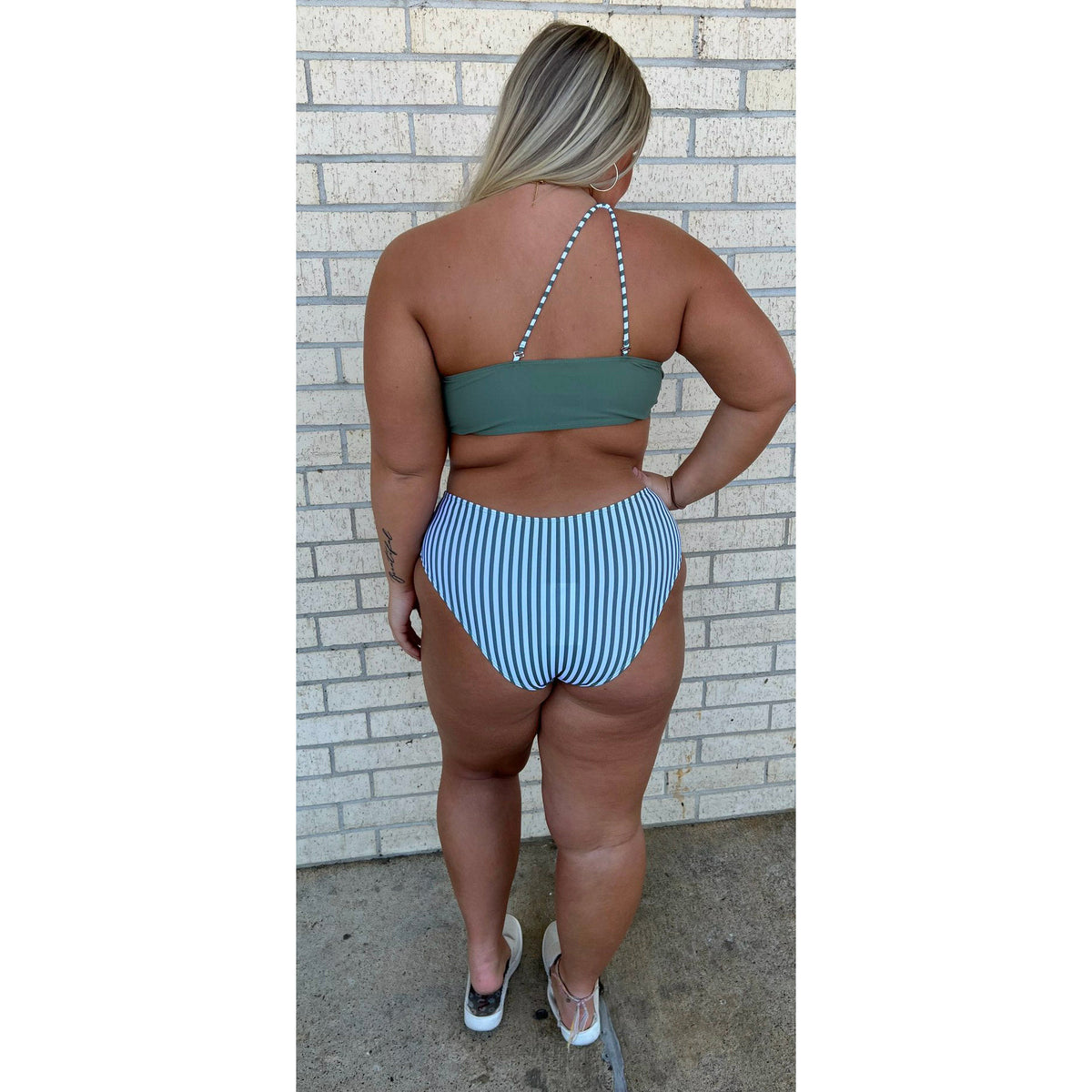 Gracie Olive Stripe Swim 2 piece bikini PREORDER