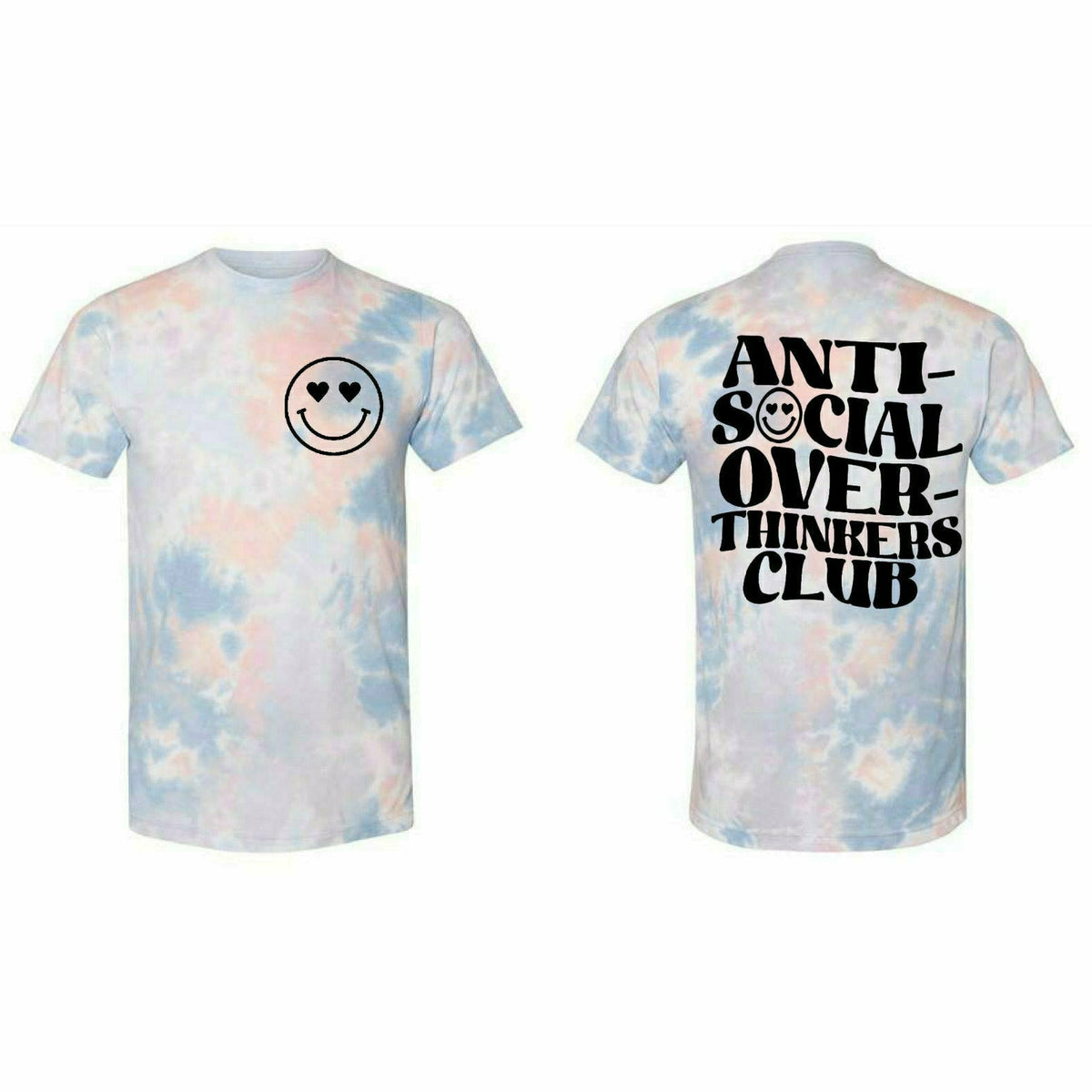 Anti-Social Tie Dye tee