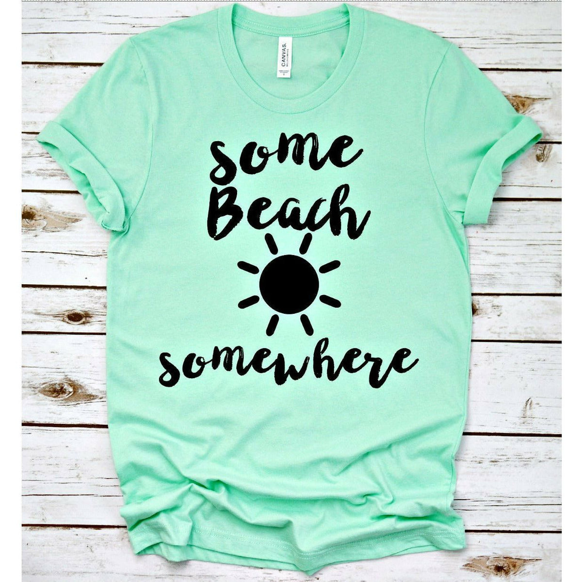 some beach somewhere tee
