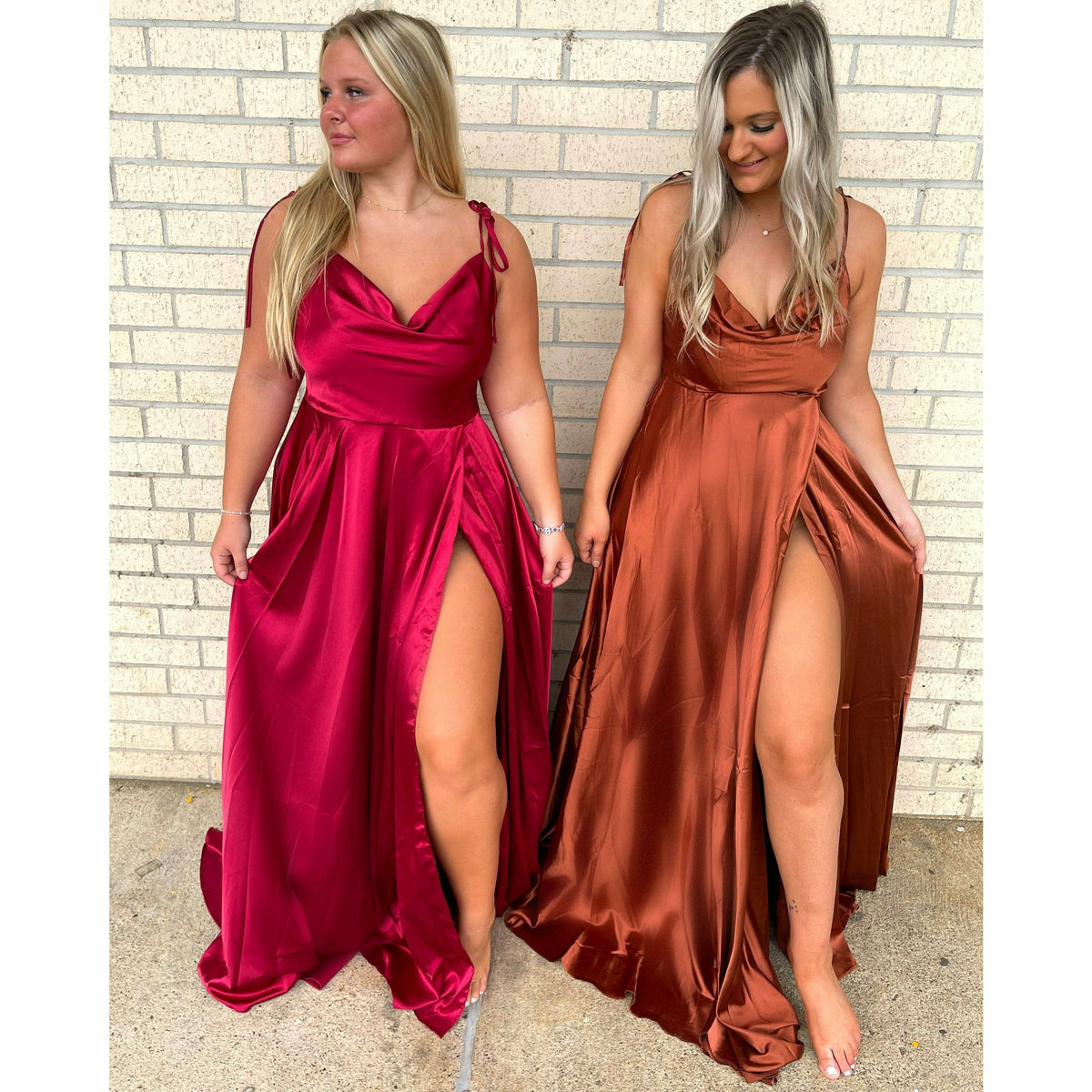 Be My Bridesmaid Satin Dress  (lots of colors)