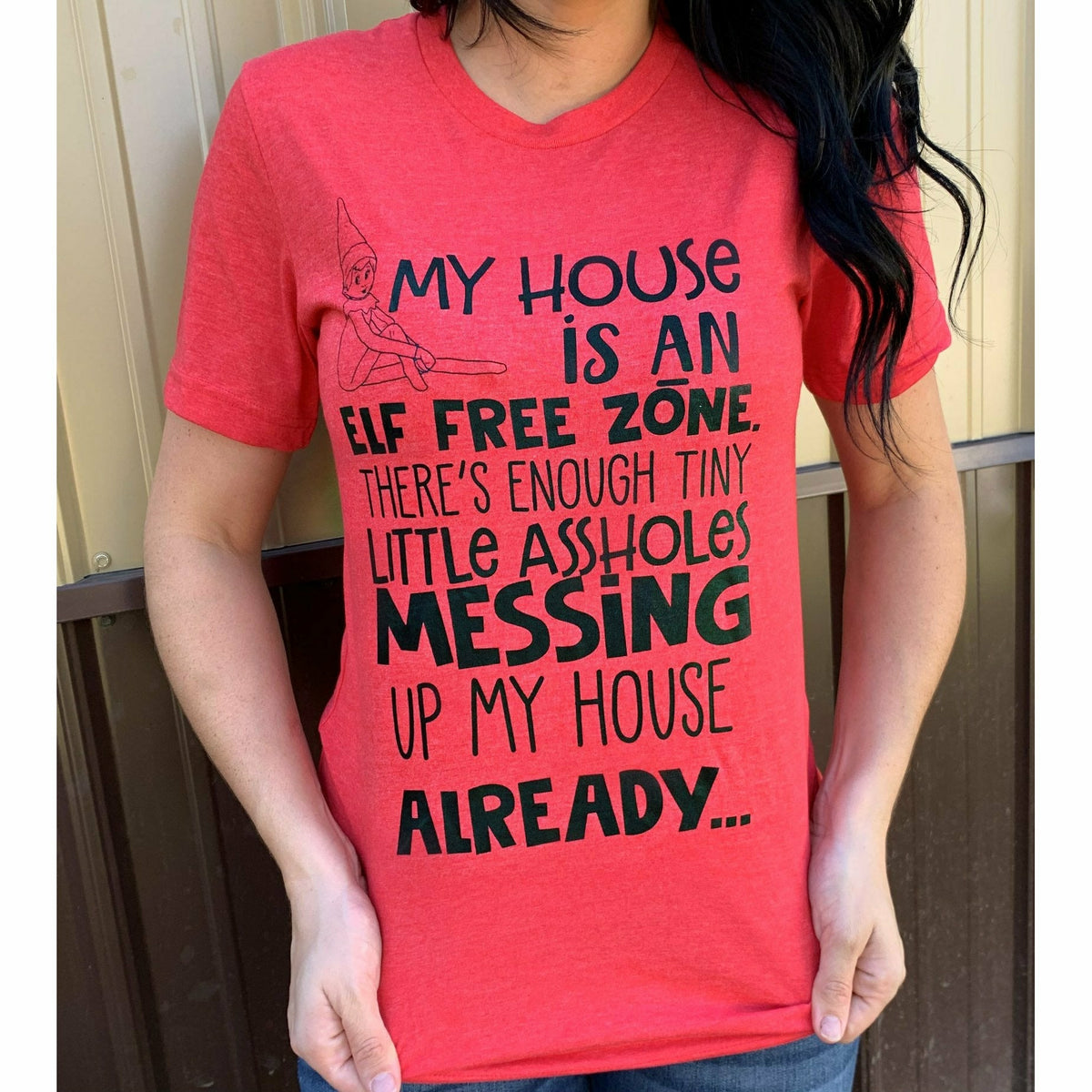 Elf Free zone T-shirt
