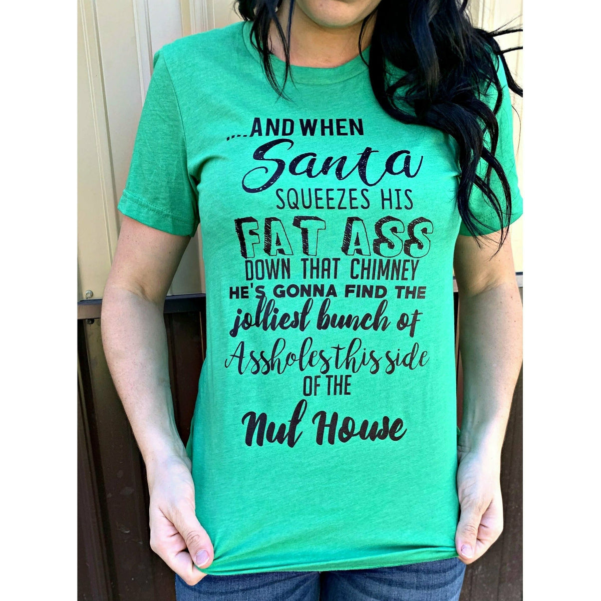 Santa Squeezes T-shirt or long sleeve