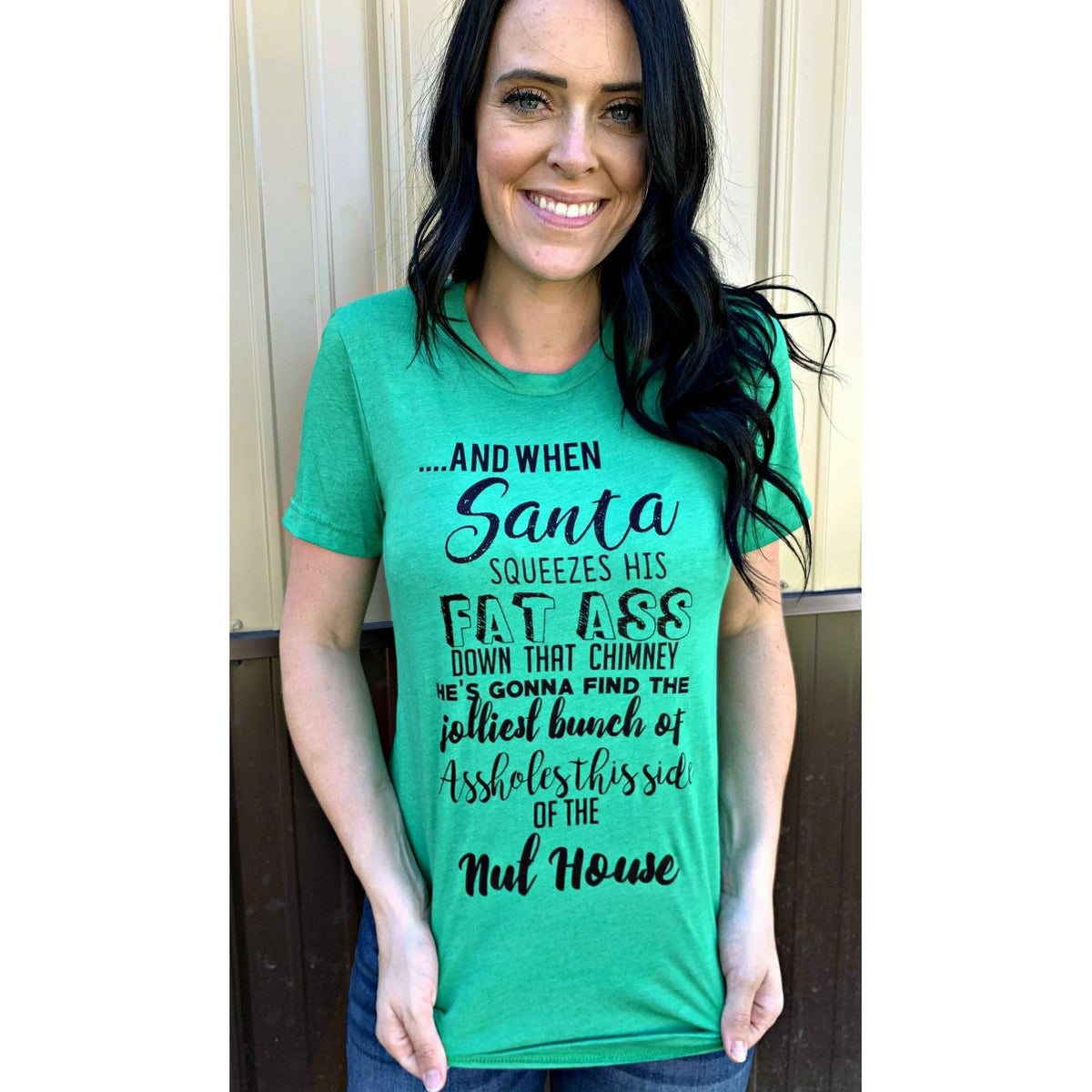 Santa Squeezes T-shirt or long sleeve