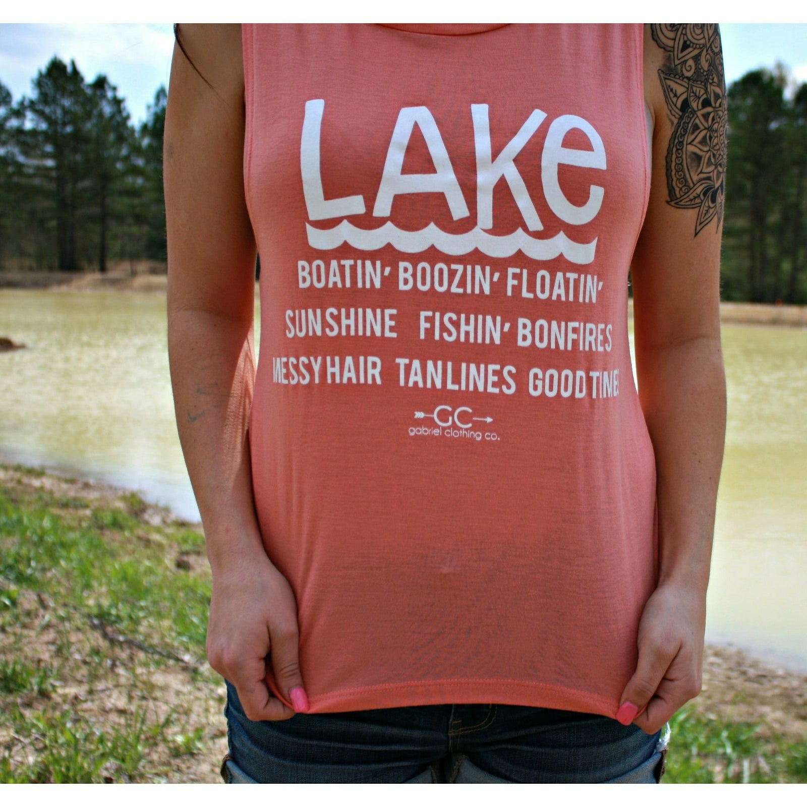 Lake Tank (colors) - Gabriel Clothing Company