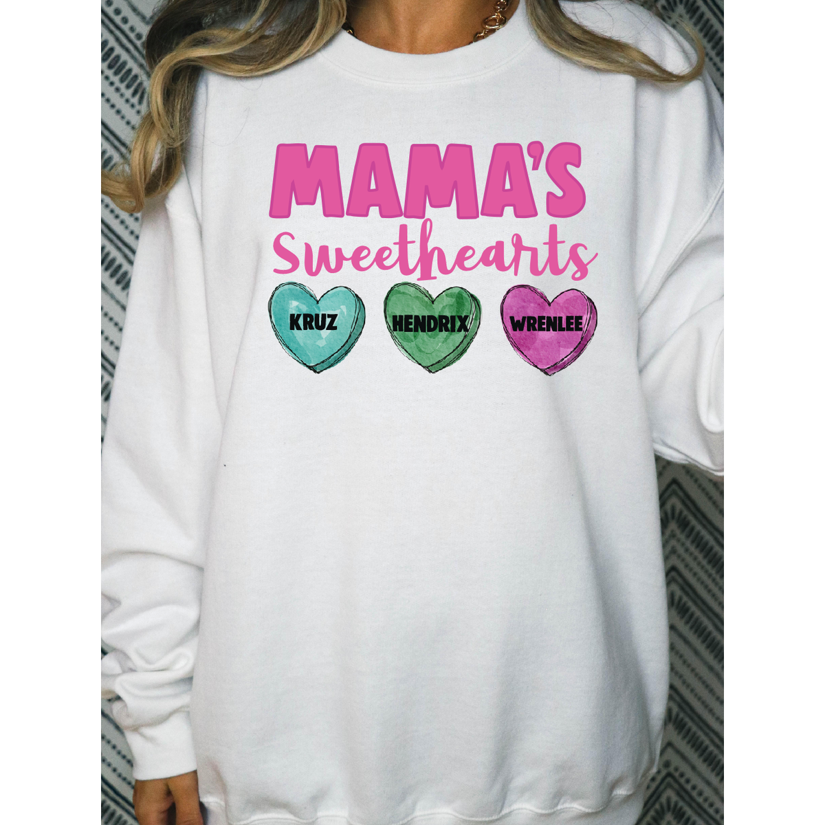 Mama&#39;s Sweethearts Long Sleeve Teee or Sweatshirt