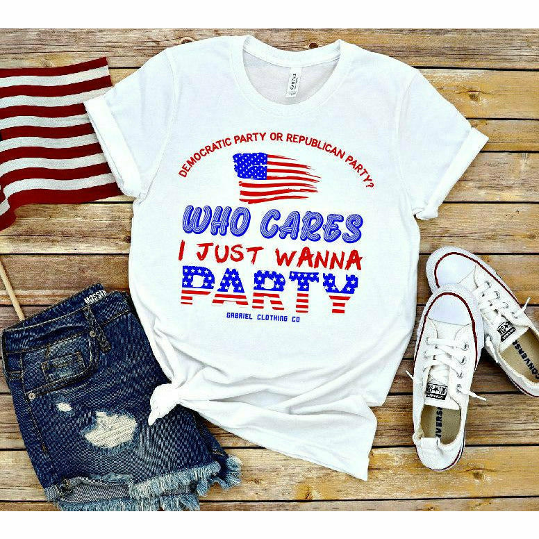 I just wanna party tank or tee