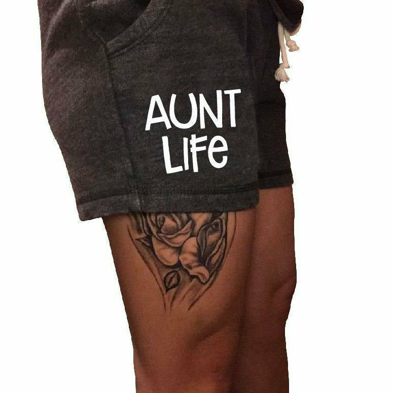 Aunt Life Shorts - Gabriel Clothing Company