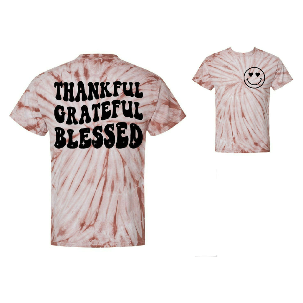 Thankful Grateful Blessed  Tee