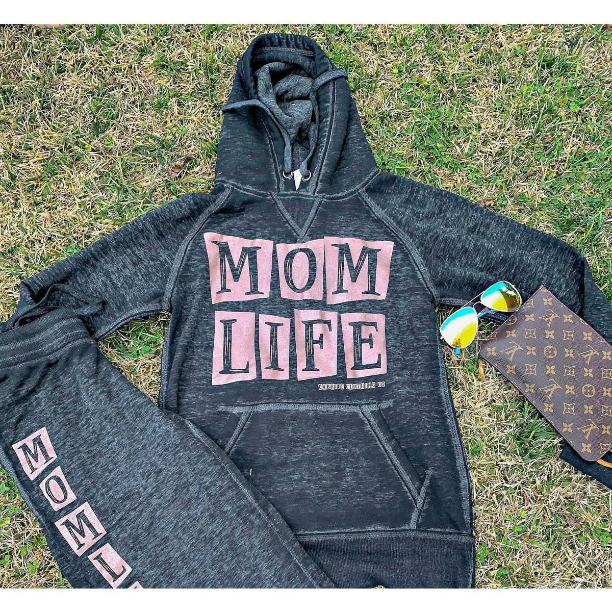 Rose Gold Mom Life Hoodie