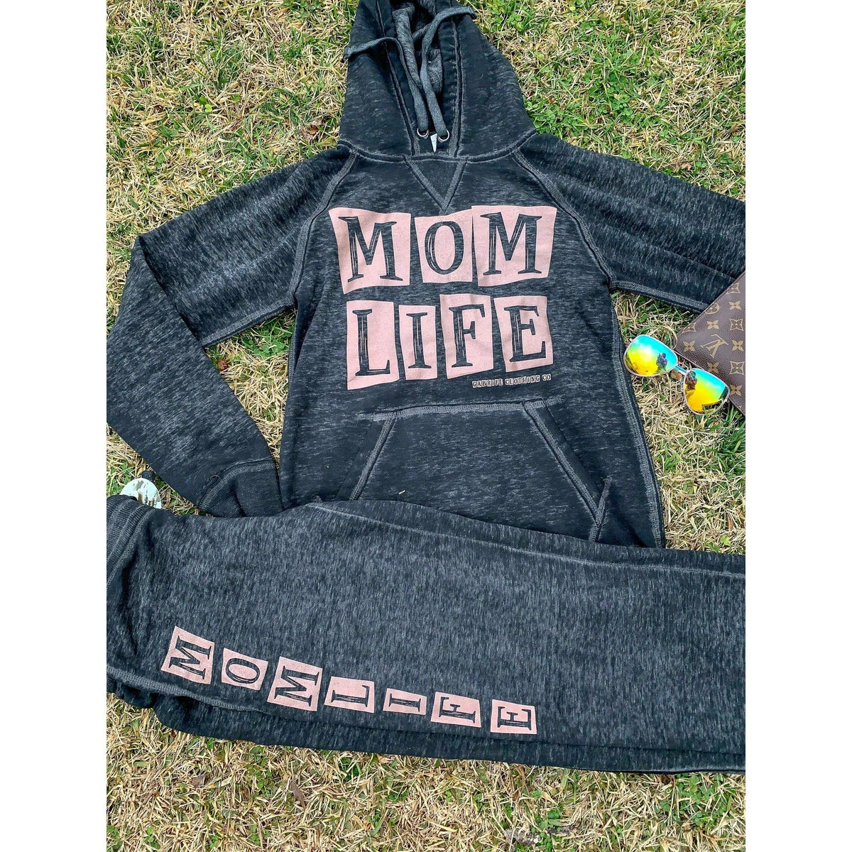 Rose Gold Mom Life Hoodie